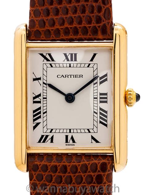 which cartier tank watch to buy|pre owned cartier tank watches.